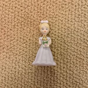 vintage four year old figurine of 1983 growing up girls collection - enesco!